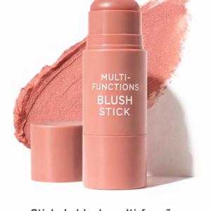 Stick de blush multi-funções-Cor natural de longa duração para maquiagem feminina